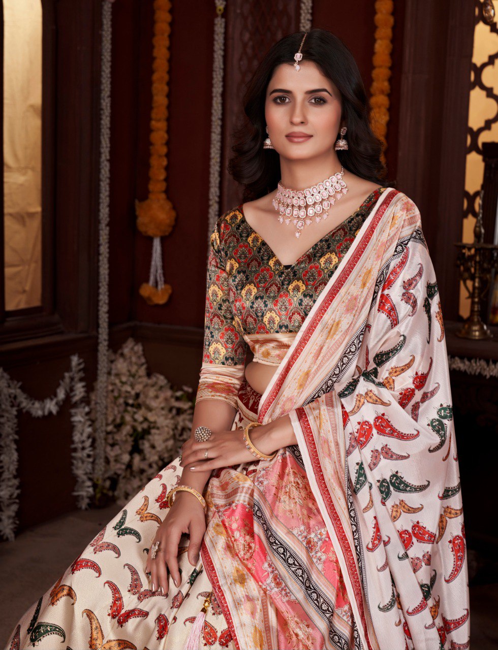 Trending NAVRATRI SPECIAL Bollywood Printed Lehenga Choli ✨ Digital Printed | Party Wear | Side Wear Collection  👑 KING OF QUALITY 👑